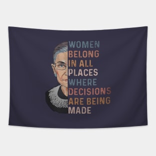 Ruth Bader Ginsburg Tapestry