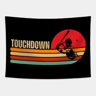 Touchdown Baseball Retro Tapestry