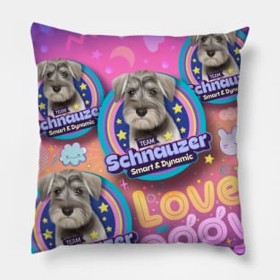 Schnauzer dog Pillow