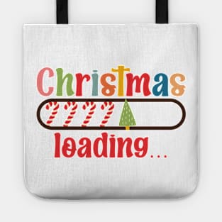 Christmas loading please wait Tote