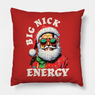 Big Nick Energy Santa Cool Pillow