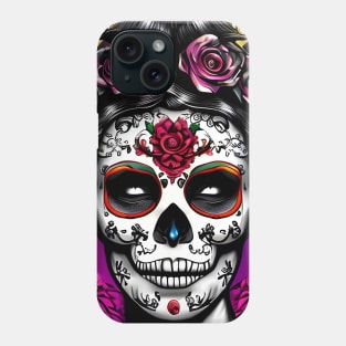 Day of the Dead Skull Phone Case