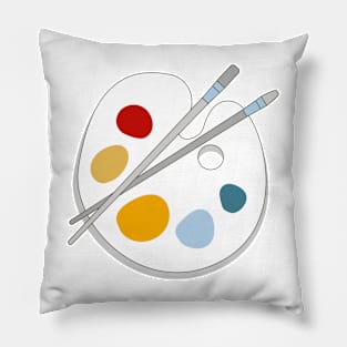 Artist's Palette Pillow