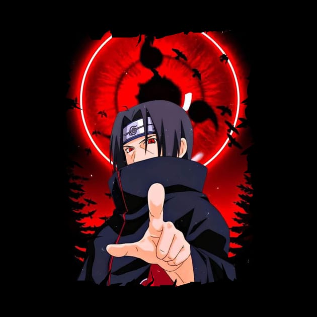 ITACHI UCHIHA MERCH VTG by Melesz.Ink Tattoo