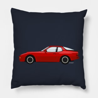 Porsche 937 Guards Red Pillow