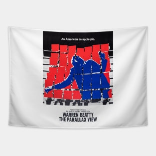 The Parallax View Movie Poster Tapestry