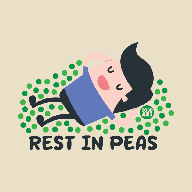 rest in peas by toddgoldmanart