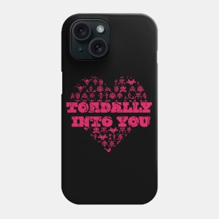 Valentine Day - Toadally Into You. #2 valentines heart!! Phone Case