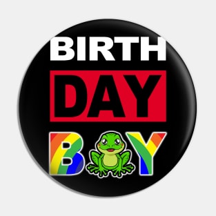 Birth Day Boy Pin