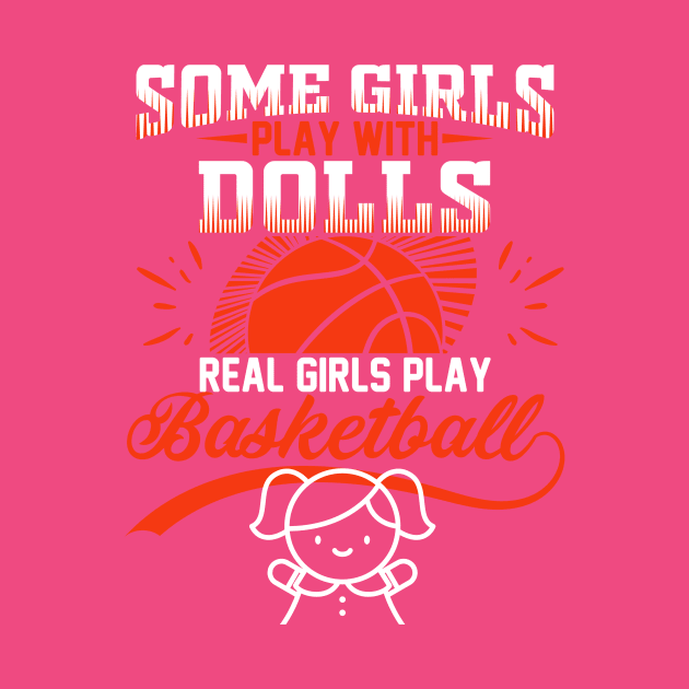 Basketball Design For Basketball Girls by mieeewoArt