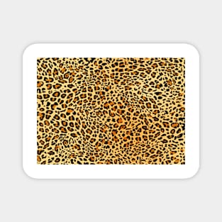 New Leopard Texture 5 Magnet