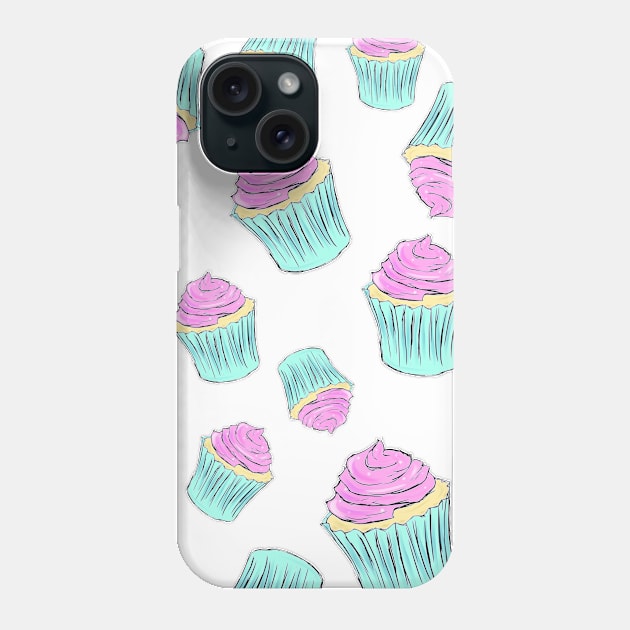 Cupcakes Phone Case by fizzy