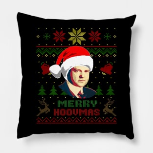 Herbert Hoover Merry Hoovmas Funny Christmas Pillow