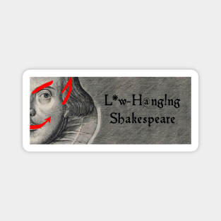 Low Hanging Shakespeare Logo Magnet