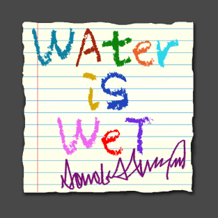 Water id Wet. T-Shirt