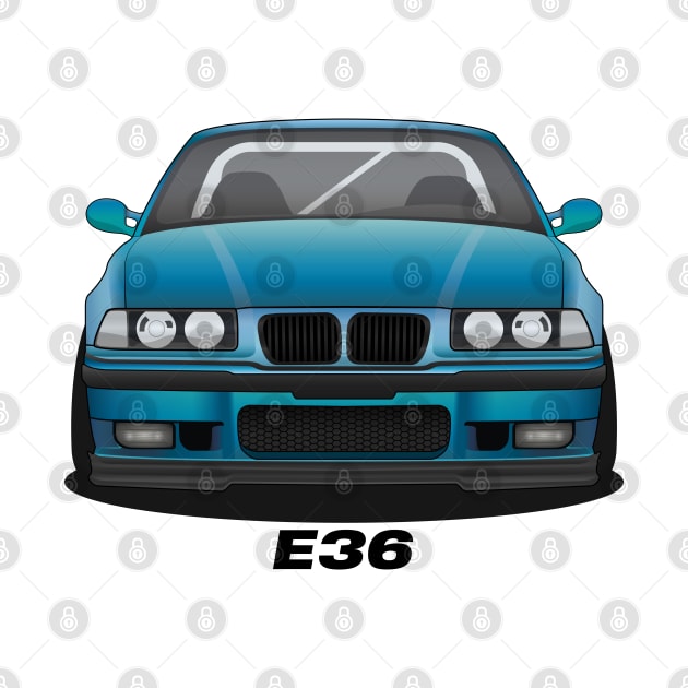 Blue E36 by turboosted