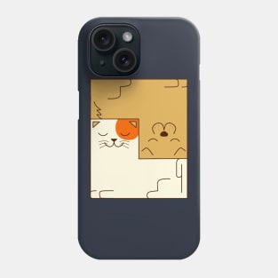 Cat and dog Phone Case