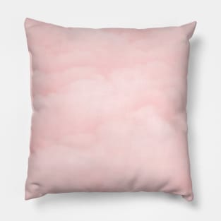 Pink clouds Pillow