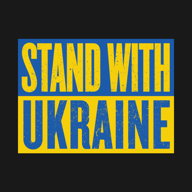 Stand With Ukraine by fullgrownham