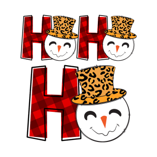 ho ho ho snowman T-Shirt