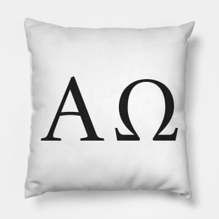 the Alpha and the Omega Pillow