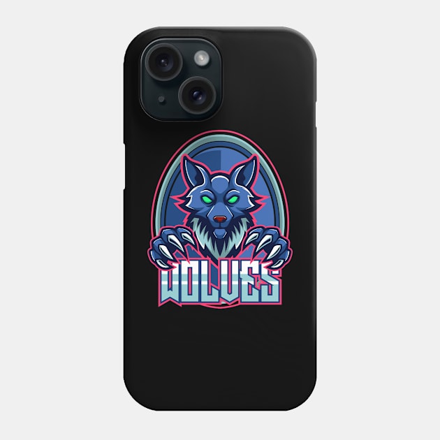 Wolves Esport 1.5 Phone Case by Harrisaputra