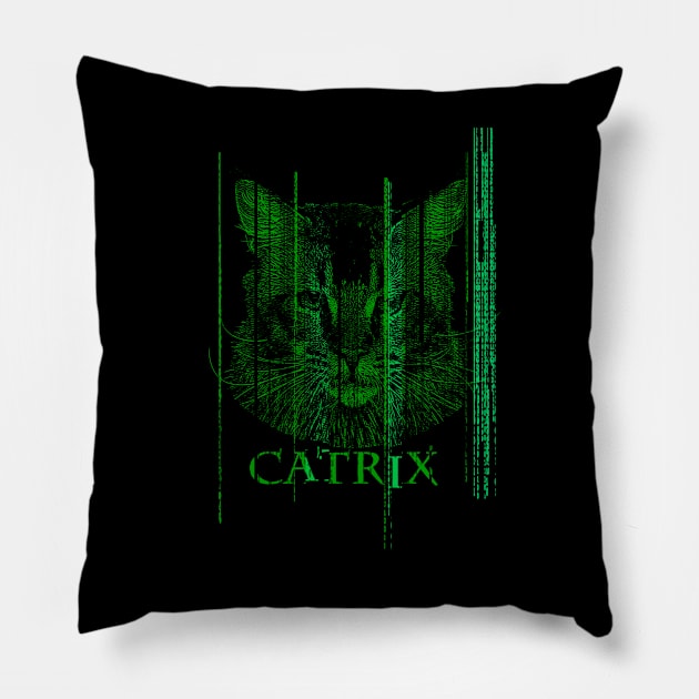 CatRiX Pillow by arxitrav