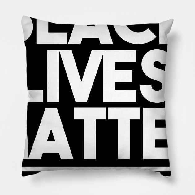BLACK LIVE MATTER Pillow by GOG designs
