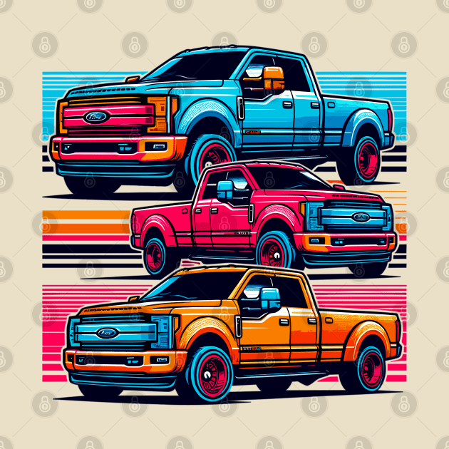 Ford F350 by Vehicles-Art