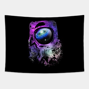 Astronaut in Universe Tapestry
