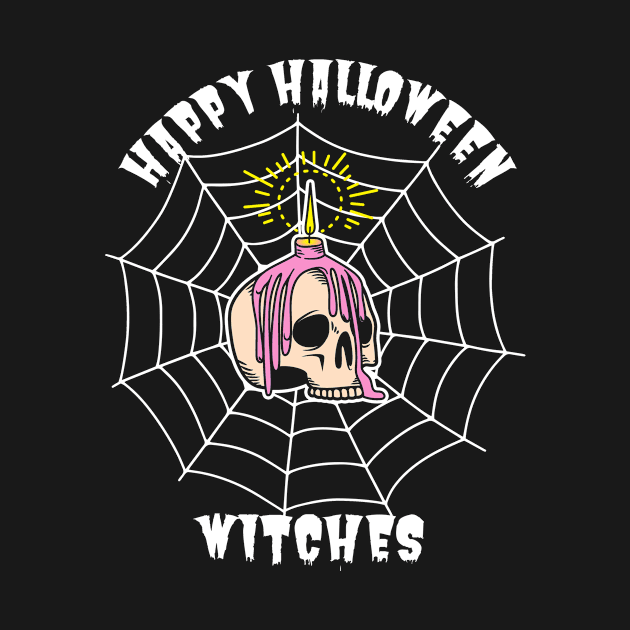 Happy Halloween Witches by ThyShirtProject - Affiliate