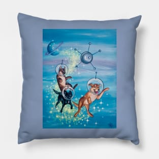 Dogs in Spaaaace! Pillow