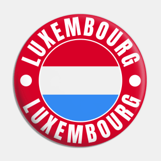 Luxembourg Pin