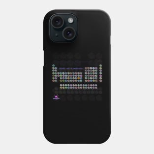 Periodic Table of Elemental Axolotls Phone Case