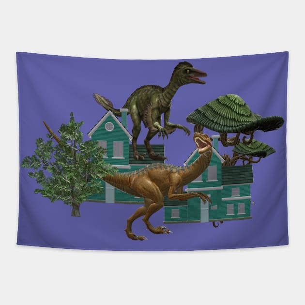 dinosaurs Tapestry by Bari-520