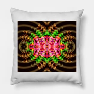 Vivid Colour Warp Pillow