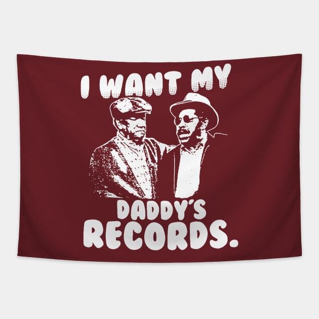 I Want My Daddy Records Tapestry by doogwest