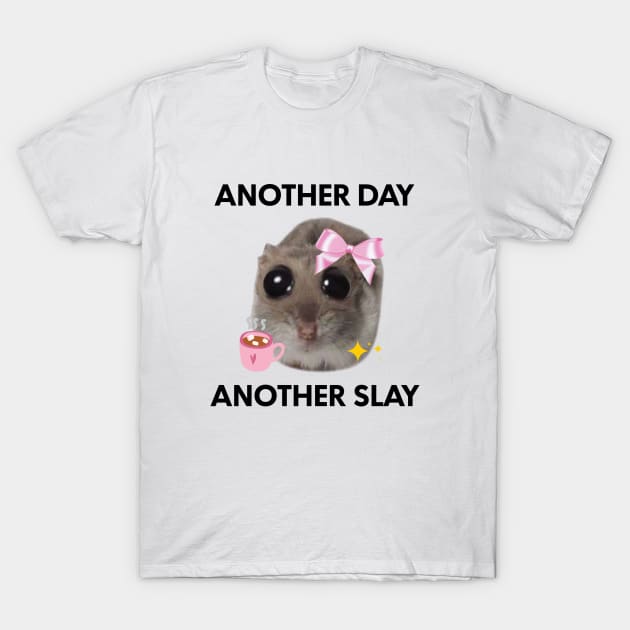 Sad Hamster Meme Shirt, Funny Trend T-Shirt