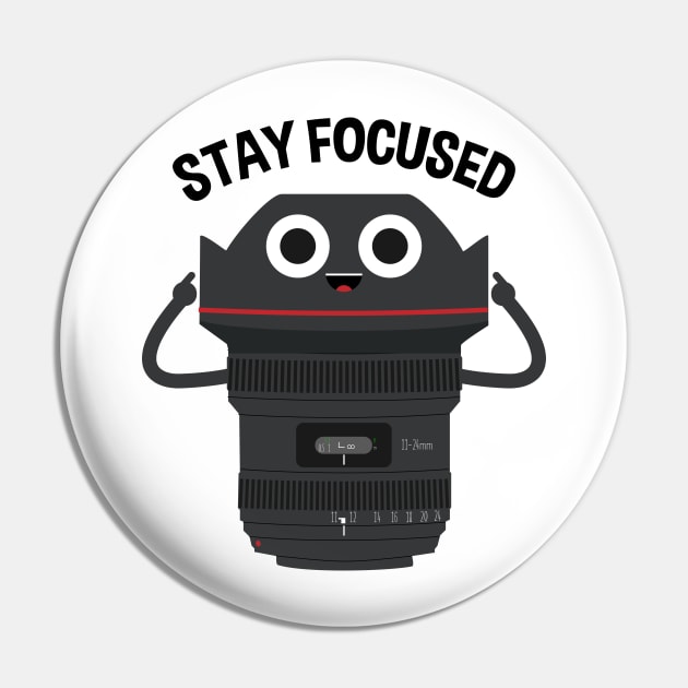 Stay Focused Pin by El buen Gio