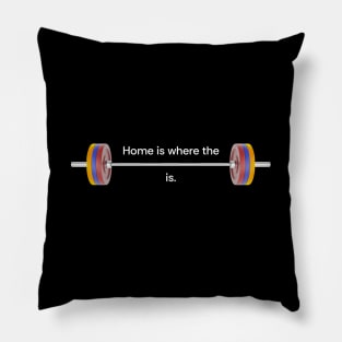 weightlifting funny Pillow