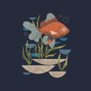 Swimming Fantail T-Shirt