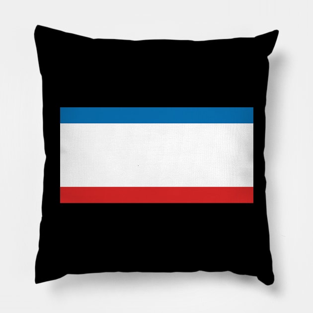 Republic of Crimea Pillow by Wickedcartoons