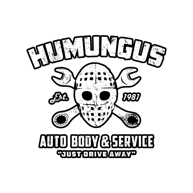 Humungus Auto Body (Alt Print) by Miskatonic Designs