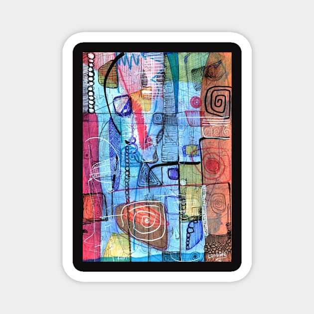 Open Abstract 1 Magnet by AleHouseDrae