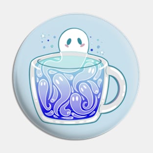 Cup of GhosTea Pin