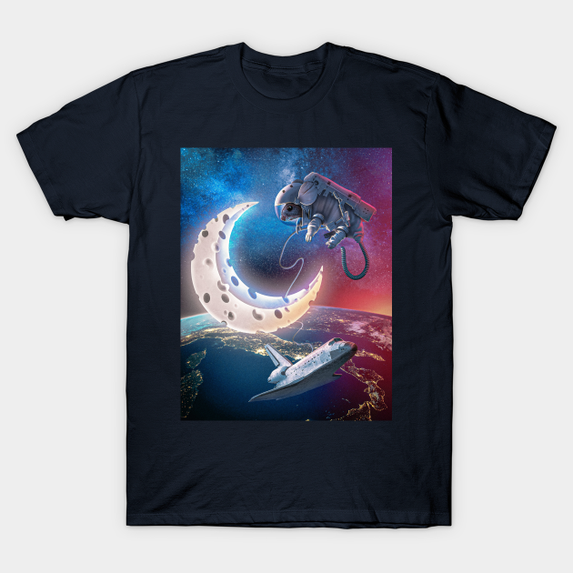Discover Micestronaut - Moon - T-Shirt