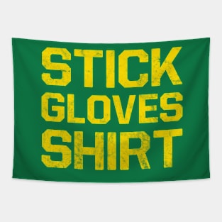 Stick, Gloves, Shirt - Russ Tyler Tapestry