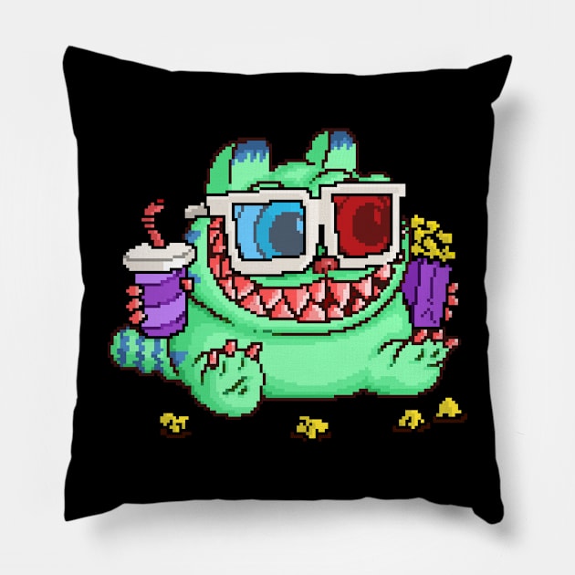 Netflix 'n' Gore Pillow by Gorecats