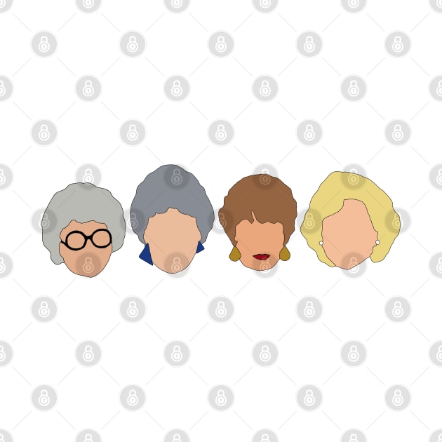 Golden Girls Heads by baranskini