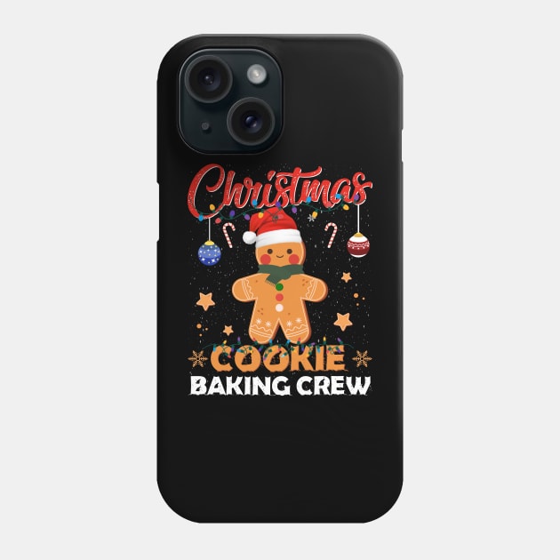 Christmas Lights Christmas Cookie Baking Crew Phone Case by jodotodesign